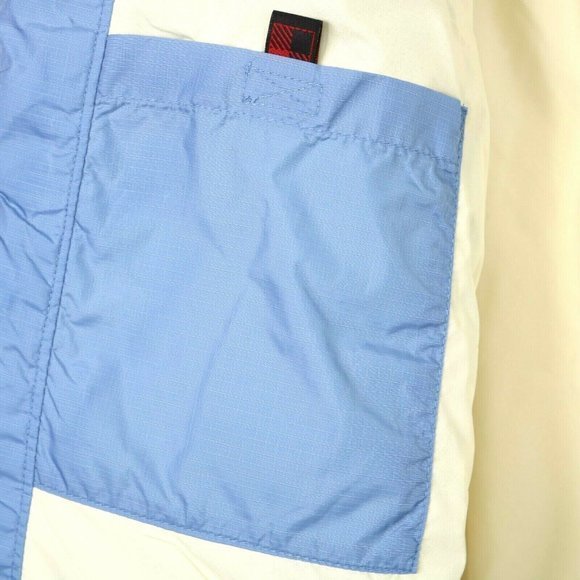 Woolrich Quilted Puffer Vest Jacket Heather Blue Zipper XL - Picture 9 of 11